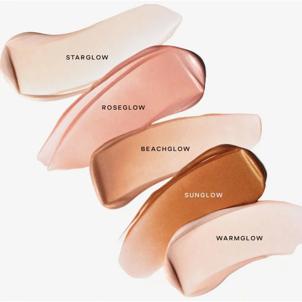 NIB Saie Glowy Super Gel Lightweight Dewy Multipurpose Illuminator in Roseglow
